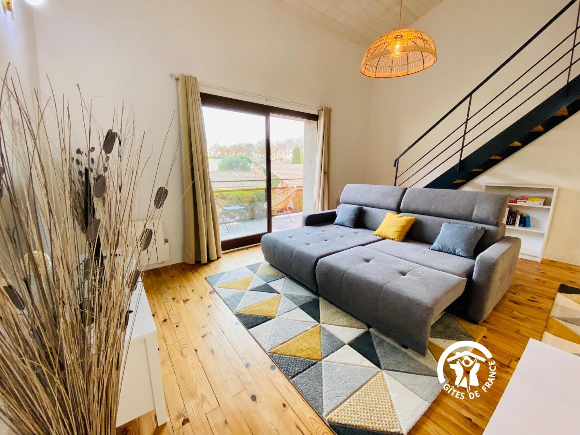 Loft Cocon Climatise - Imprenable Vue Sur Le Chateau Comtal Carcassonne Ngoại thất bức ảnh